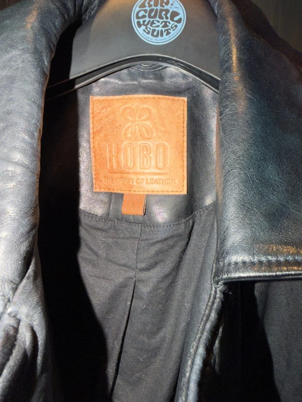 Hobo leather moto jacket - Picture 2 of 3